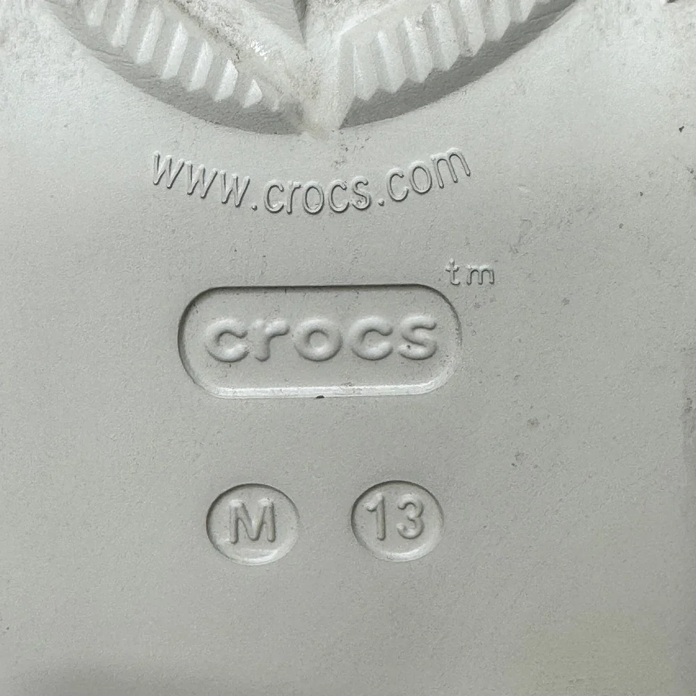 Crocs Platform Clog Heel Sandal‎ Beige Classic Comfort Shoes Men's 13